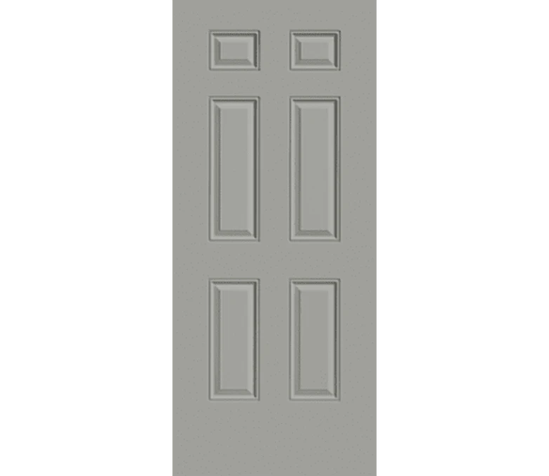 Vail 6 Panel Steel Entry Door