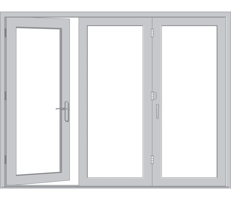 Vail Pella Architect Reserve Series Contemporary Bifold Patio Door