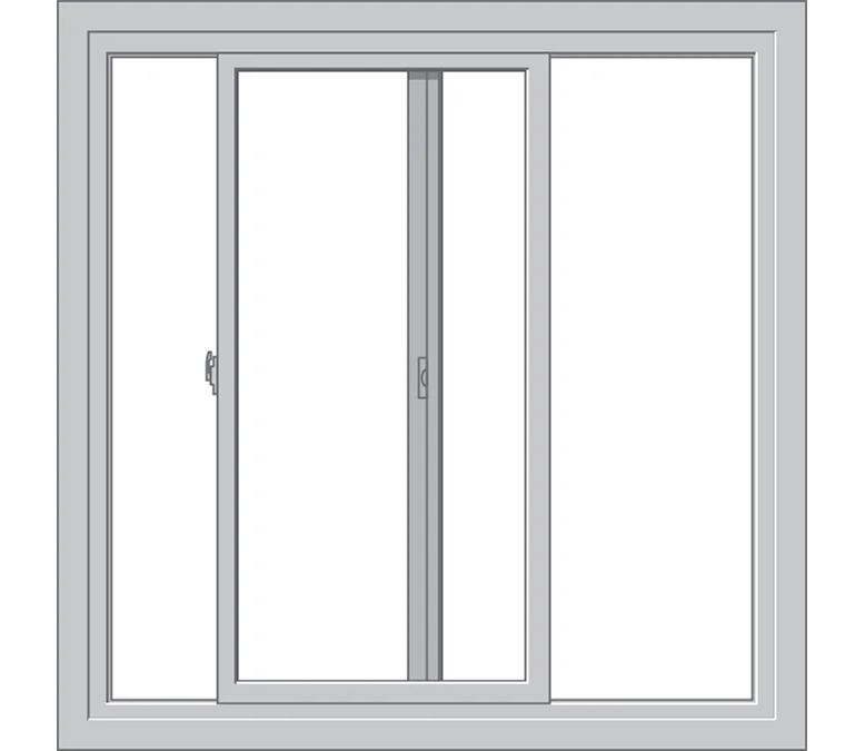 Vail Pella Hurricane Shield Series Vinyl Sliding Window